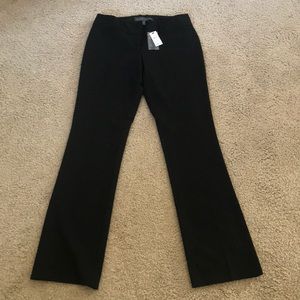 NWT The Limited Black Drew Fit Pants Size 2R